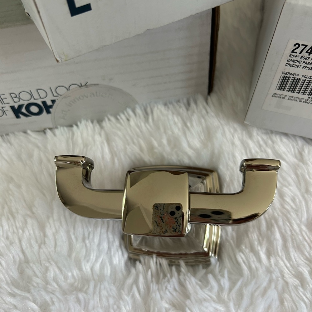 Kohler Riff Collection Robe Hook. New in Box - Picture 5 of 6
